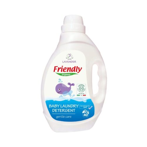 FRIENDLY ORGANIC lavendlilõhnaline pesugeel beebiriietele 2000 ml